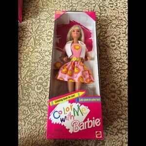 1997 Playline Collector Special Edition COLOR WITH ME Barbie